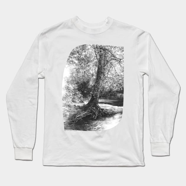 Fairytale Tree Long Sleeve T-Shirt by KKmiecik_ART